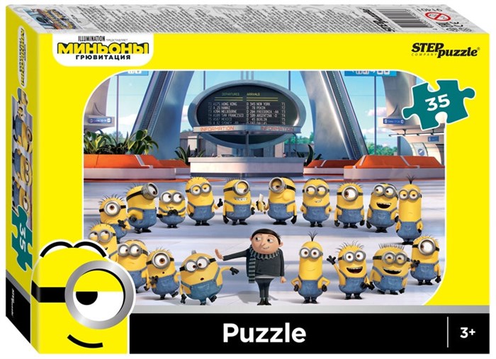 Мозаика "puzzle" 35 "Миньоны. Грювитация" (Universal) # 91401