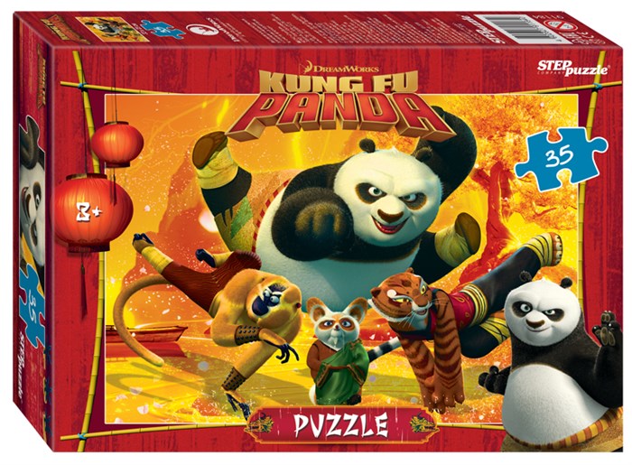 Мозаика puzzle 35 Кунг-фу Панда (DreamWorks, Мульти) # 91184