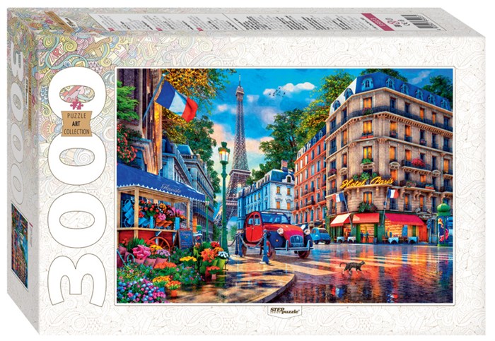 Мозаика puzzle 3000 Париж. Франция # 85023