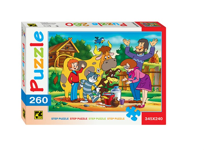 Мозаика puzzle 260 Простоквашино (С/м) # 74010