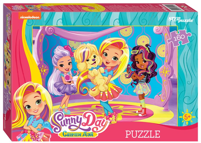 Мозаика puzzle 160 Sunny Day (Никелодеон) # 94115