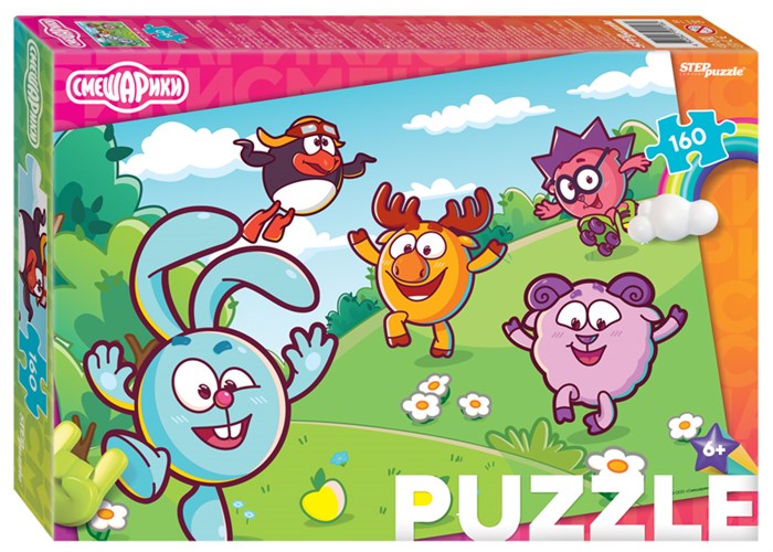 Мозаика puzzle 160 Смешарики (new) (Мармелад Медиа) # 94118
