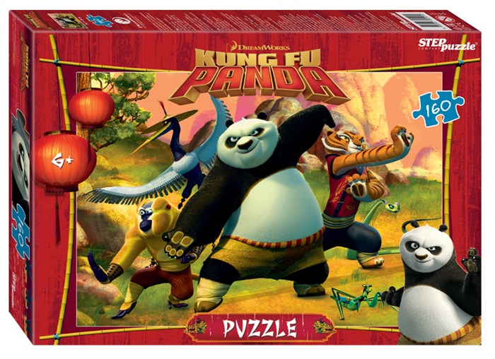 Мозаика puzzle 160 Кунг-фу Панда (DreamWorks, Мульти) # 94101