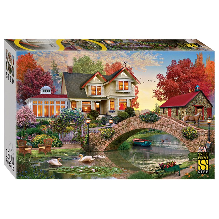Мозаика puzzle 1500 Тихое утро # 83066