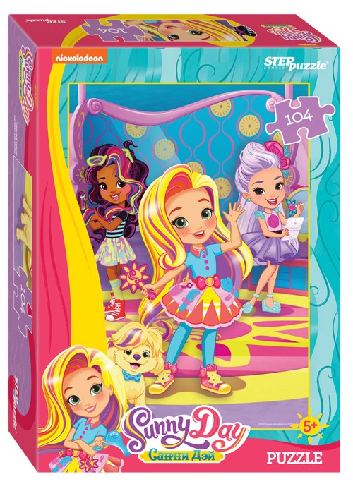 Мозаика puzzle 104 Sunny Day (Никелодеон) # 82207