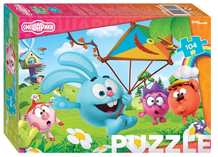 Мозаика puzzle 104 Смешарики (Мармелад Медиа) # 82209