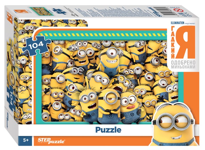 Мозаика puzzle 104 Гадкий Я (Universal) # 82203