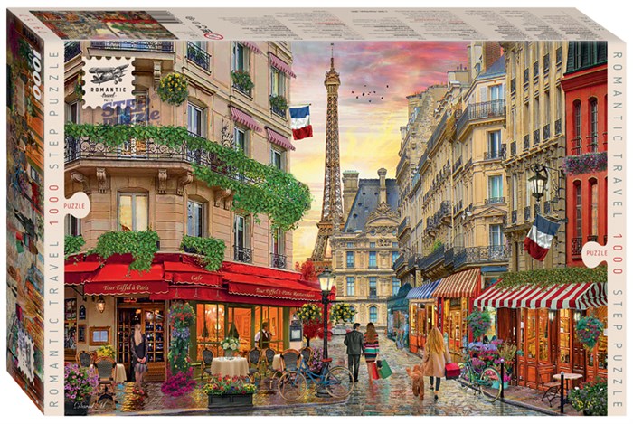 Мозаика "puzzle" 1000 "Париж" (Romantic Travel) # 79157