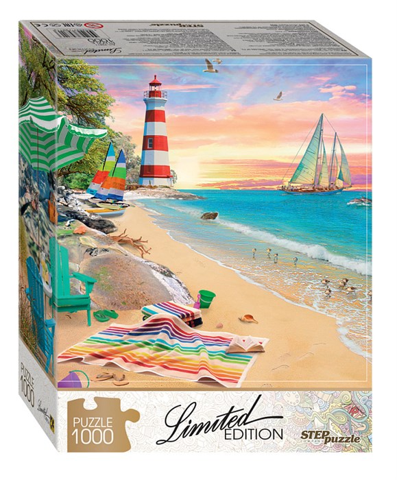 Мозаика "puzzle" 1000 "Маяк на закате" (Limited Edition) # 79811