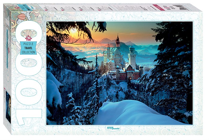 Мозаика "puzzle" 1000 "Бавария. Замок Нойшванштайн" # 79103