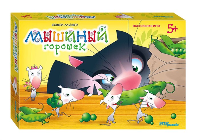 Настольная игра "Мышиный горошек" (Кошки-мышки) # 76507