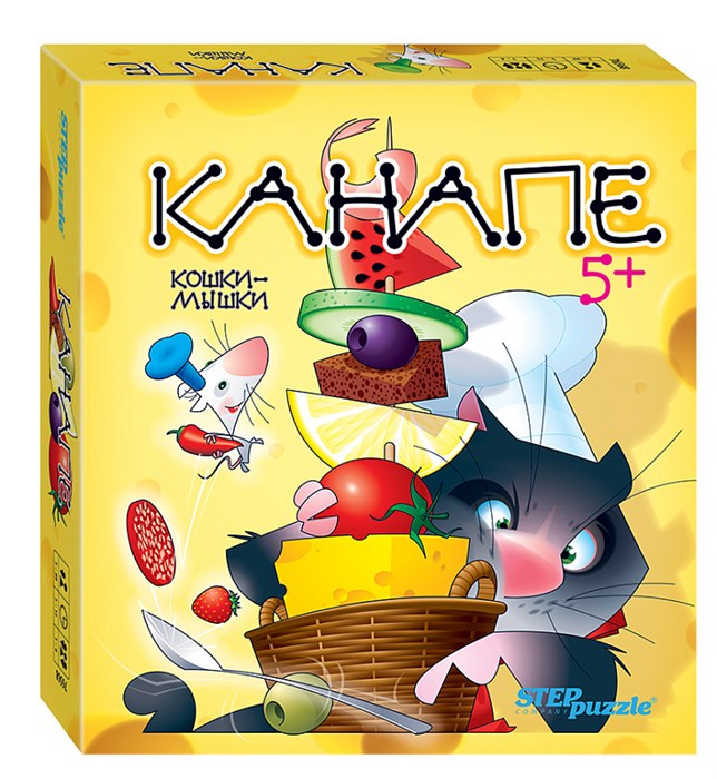 Настольная игра "Канапе" (Кошки-мышки) # 76568
