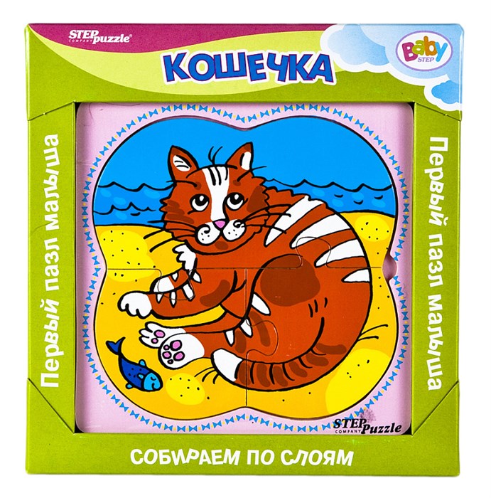 Первый пазл малыша - 2. Кошечка (Baby Step) # 89016
