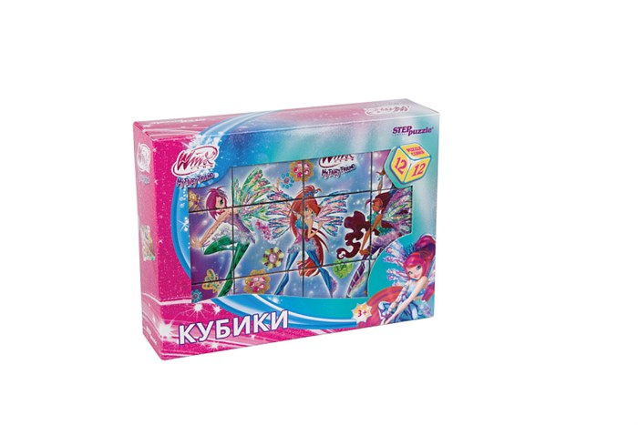 12 кубиков Winx (Rainbow) # 87146