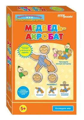 Развивающая игра "Медведь-акробат" # 76523