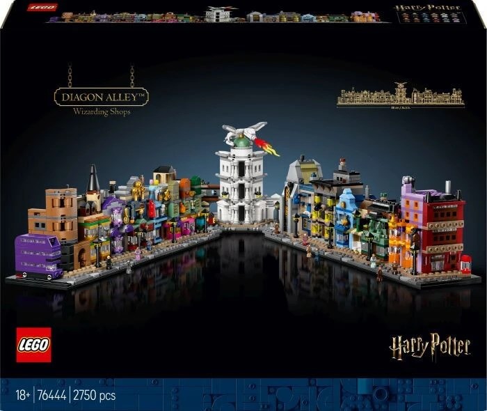 Конструктор детский LEGO Harry Potter Winkelgasse 76444 192464386