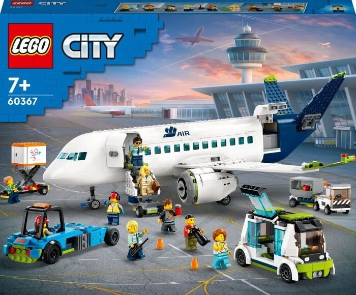 Конструктор LEGO City Пассажирский самолет 93119285