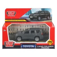 Машина металл TOYOTA LAND CRUISER PRADO 10,5 см,инерц,мокрый асфальт,в кор. Технопарк PRADO-11-GY