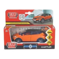 Машина металл RENAULT kaptur, 12 см, дв., баг., инер., оранжево-черный, кор. Технопарк SB-18-20-RK1-WB (48)