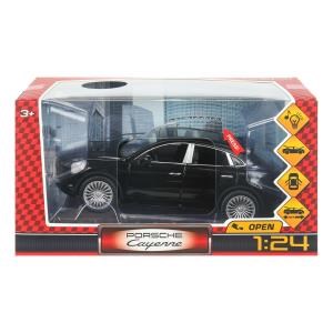 Машина металл свет-звук porsсhe cayenne, 20,5 см, двери, капот, багажник, - 2208C022-R