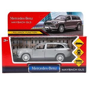 Машина металл MERCEDES-BENZ gls maybach 12 см, дв,баг,инер,мохаве, кор. - MAYBCHGLS-12-BN