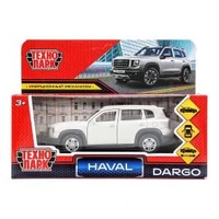 Машина металл HAVAL haval dargo,дл 12 см, дв,багаж,инер, серебристый, в кор. Технопарк DARGO-12-SR