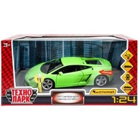 Машина металл свет-звук lamborghini gallardo lp 560-4, 18 см, двери,багажник Технопарк 68253A