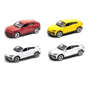 Машина металл 4.75" lamborghini urus инерц. открыв. двери в дисплее 43775D