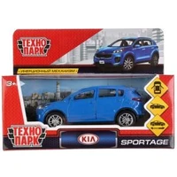 Машина металл KIA SPORTAGE 12 см, откр дв, багаж, инерц, синий, в кор. Технопарк SPORTAGE-BU