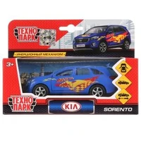 Машина металл KIA sorento prime СПОРТ, 12 см, двери, багаж., инерц., кор. Технопарк SB-17-75-KS-S-WB