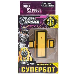 Робот трансформирующийся в знак (деление), кор.10,5*19*6см ТЕХНОДРАЙВ ZY1178643-R13