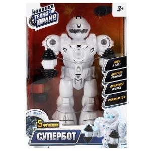 Робот супербот, свет-звук, движение, кор.20,5*30,7*13,5см ТЕХНОДРАЙВ 1611B102-RS