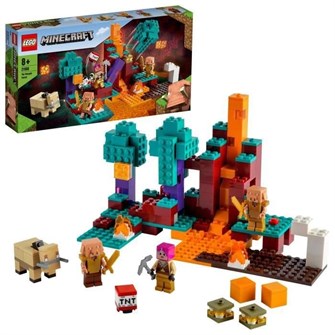 Конструктор LEGO Minecraft 21168 Искаженный лес 33742866