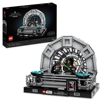 Детский конструктор LEGO Star Wars 75352: Диорама Дворца Императора с лазерным моделью. 74548915
