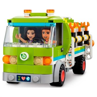 Конструктор LEGO Friends 41712 для детей - Мусоровоз с обучающей игрушкой и мини-куклой Эммой. 54875239