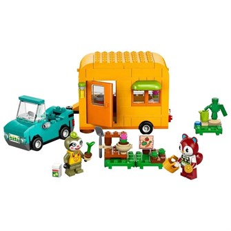Конструктор детский LEGO Animal Crossing Wohnwagen und Gärtnerei 77054 192464393