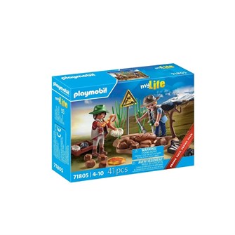 Набор для творчества Playmobil Палеонтологическая раскопка 197705018