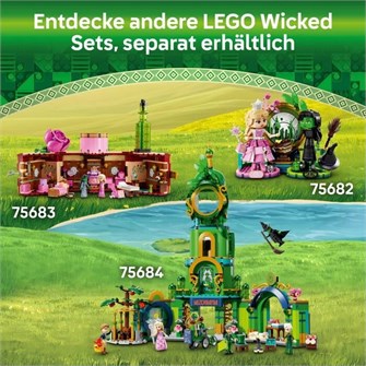 Конструктор детский LEGO WICKED Glinda Elphaba und Nessarose 75681 148245983