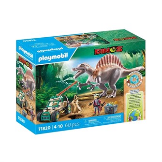 Игрушка Playmobil атака спинозавра 196688448
