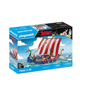 Игровой набор Playmobil Asterix пиратское корабль 196688437