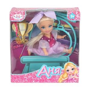 Кукла Аня 12 см, акс., кор КАРАПУЗ ANNA-S2-BB