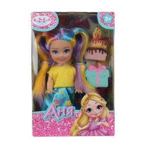 Кукла Аня 12 см, акс., кор КАРАПУЗ ANNA-BF7-BB (120)