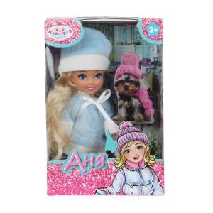 Кукла Аня 12 см, кор КАРАПУЗ ANNA-W8-BB (120)