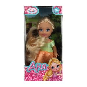 Кукла 12 см Аня 12 см, кор КАРАПУЗ ANNA-BF16-BB