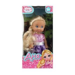 Кукла 12 см Аня 12 см, кор КАРАПУЗ ANNA-BF19-BB