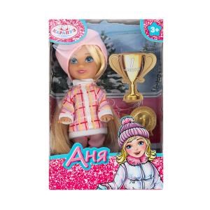 Кукла Аня 12 см, акс., кор. КАРАПУЗ ANNA-W6-BB (120)