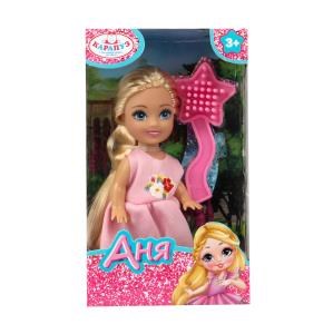 Кукла Аня 12 см, акс., кор КАРАПУЗ ANNA-BF5-BB (120)