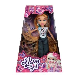 Кукла 26 см, аксессуары, в кор. LIKEE GIRL LG26-BR-4-RU
