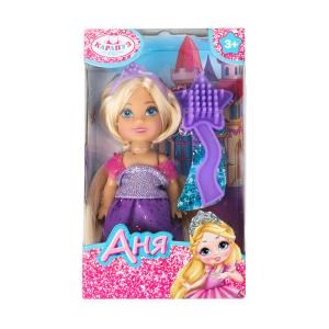 Кукла Аня 12 см, акс., кор КАРАПУЗ ANNA-P1-BB (120)