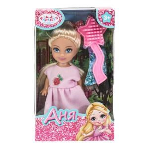 Кукла Аня 12 см, акс., кор КАРАПУЗ ANNA-C6-BB (120)